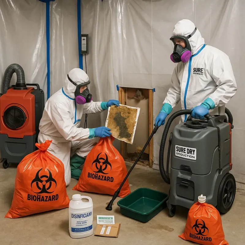 Contaminated Water Handling Protocols process in Lamar County, MS