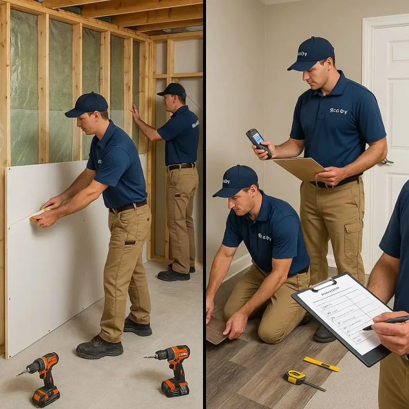 Repairs and Reconstruction process in Lamar County, MS